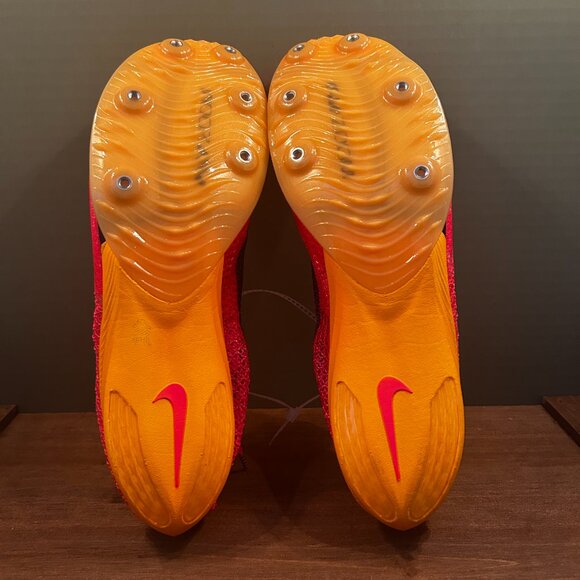 NWOT Nike Air Zoom Victory Hyper Pink Laser Orange Size 11 - Picture 9 of 10